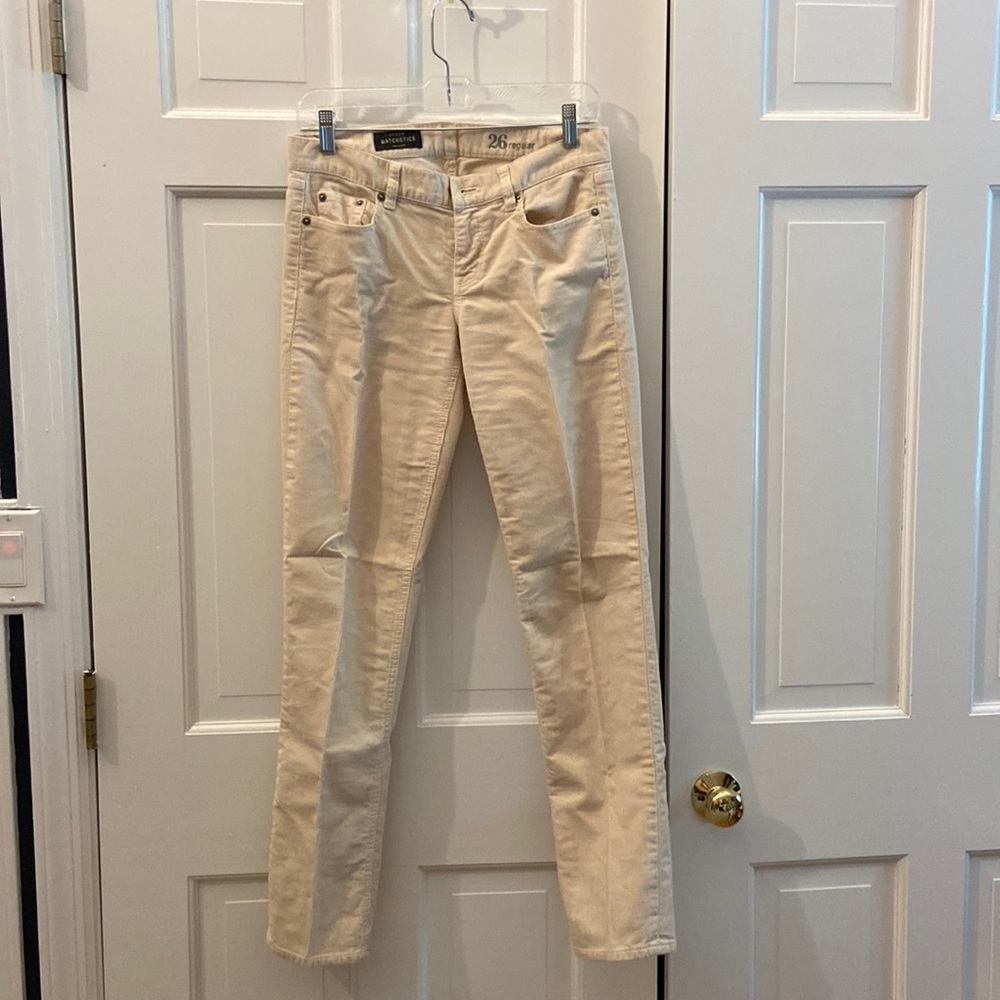 Jcrew tan corduroy size 26 regular